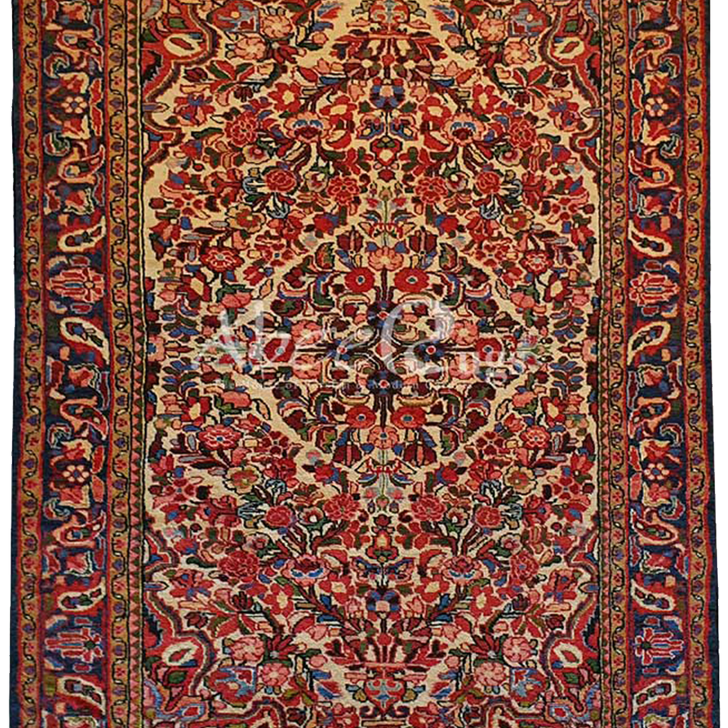 Persian Tribal Wool Tree of Life with Guldasta Motif - AR3604