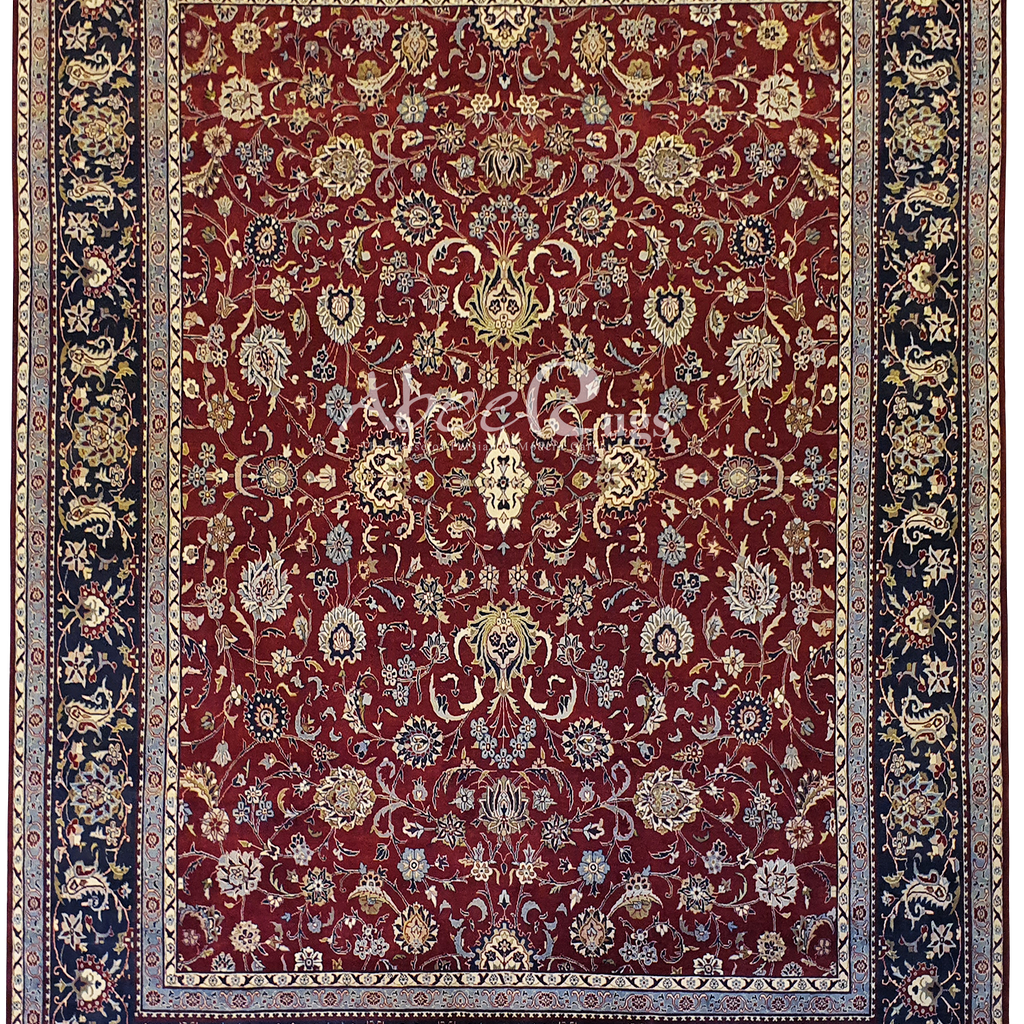 PAK PERSIAN ISFAHAN RED ALLOVER FLORAL DESIGN  - AR3660