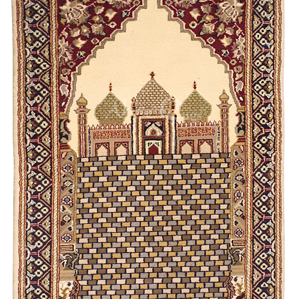 Shahi Mosque Design Prayer Rug - AR3701