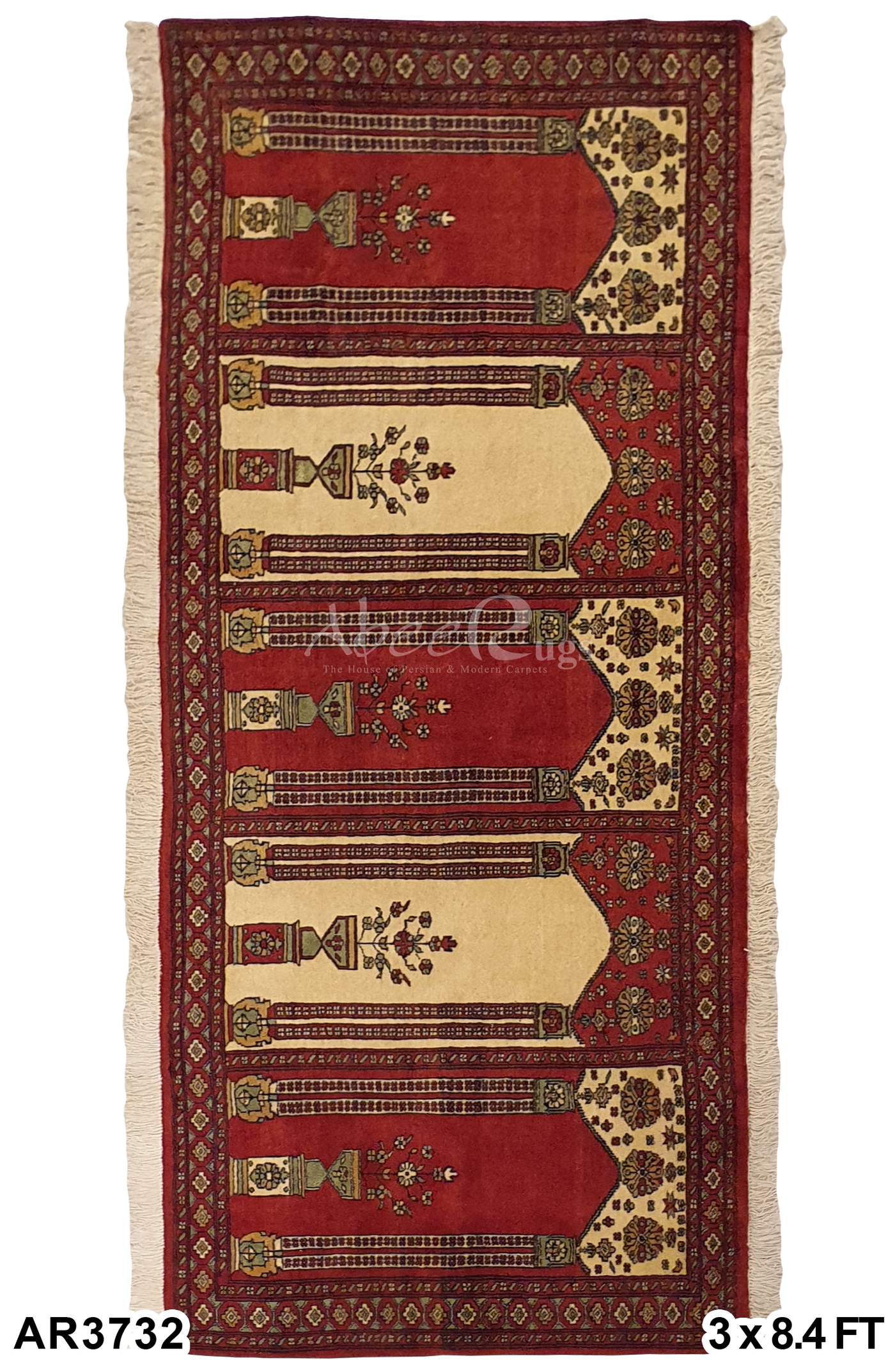 Mehrab Design Prayer Rug - AR3732