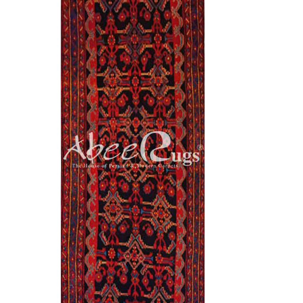 Persian Hamadan Wool Runner Allover Design - AR3562